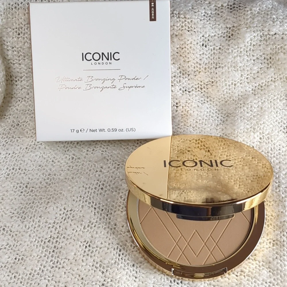 ICONIC London Ultimate Bronzing Powder in Warm Bronze, 17g/0.58oz